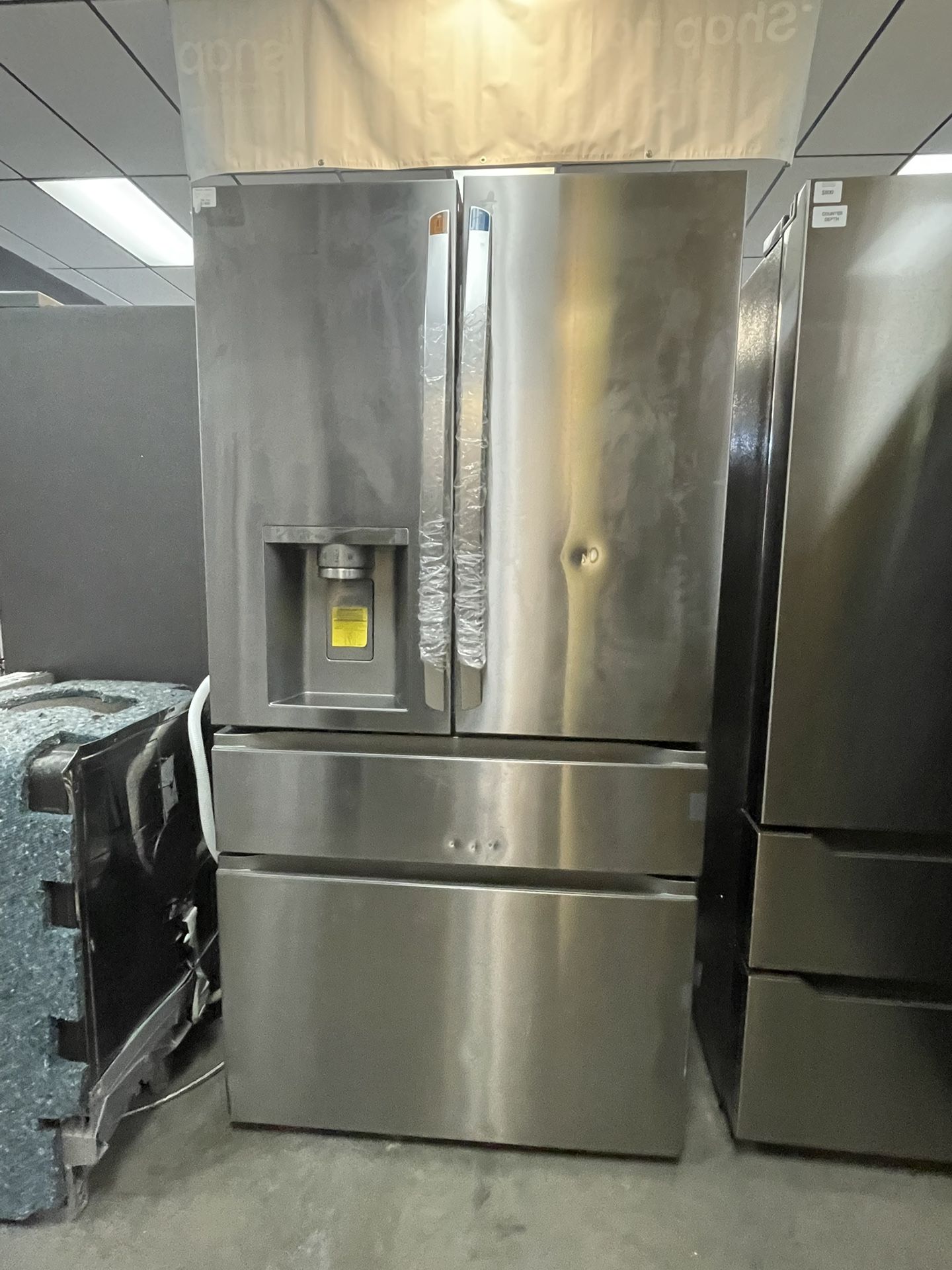Lg 4 Door French Door Refrigerator In Stainless Steel
