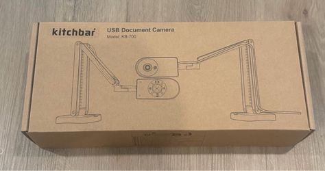 New Kitchbai KB-700 4K USB Document Camera - 8 MP