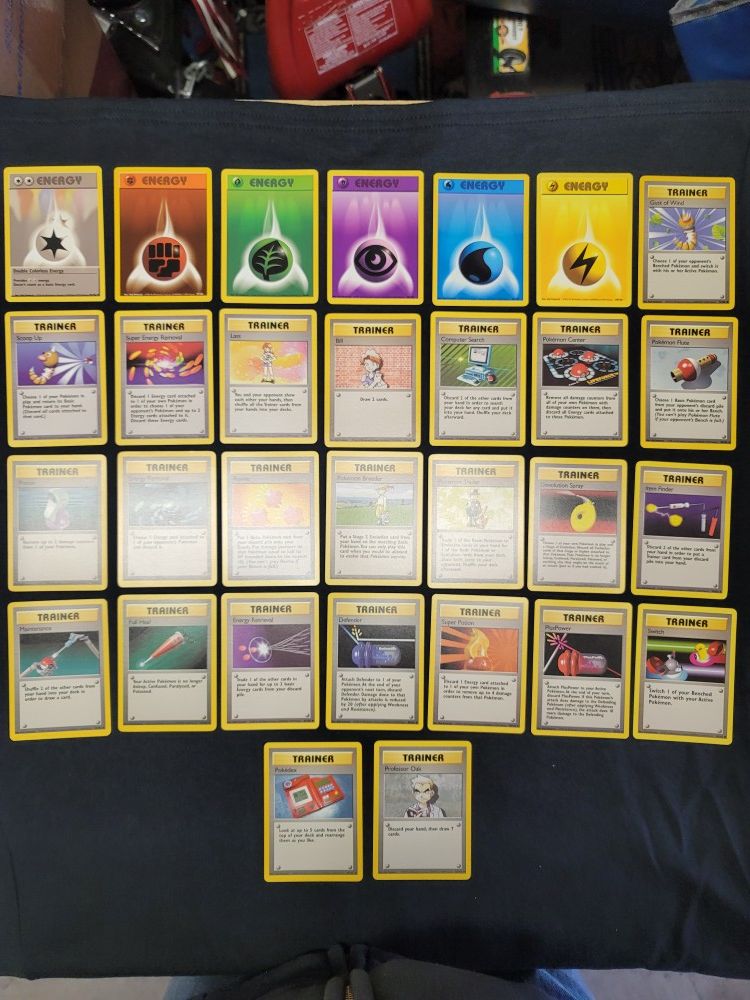 1999 wotc POKEMON CARDS