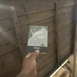 Ashley king bed frame and 2 night stands