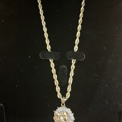 10kt Gold Chains Set