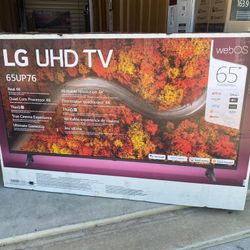 65" LG 4k Smart Tv
