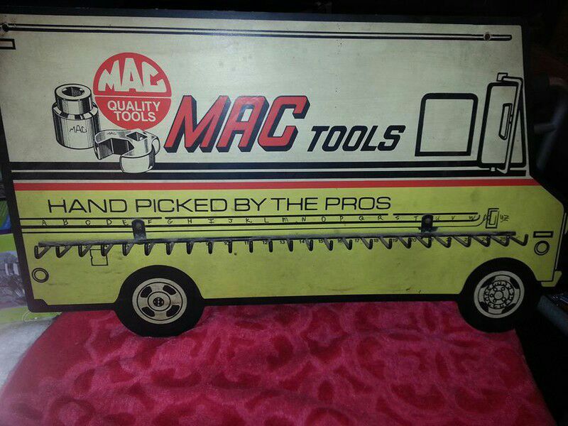 Vintage Mac Tools Customer Key Rack