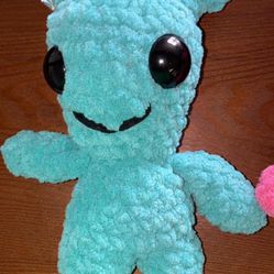 Crochet Alien plush, alien friend plush, plush friend