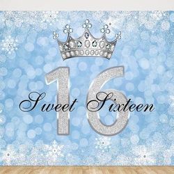 Sweet 16 Photo Backdrop