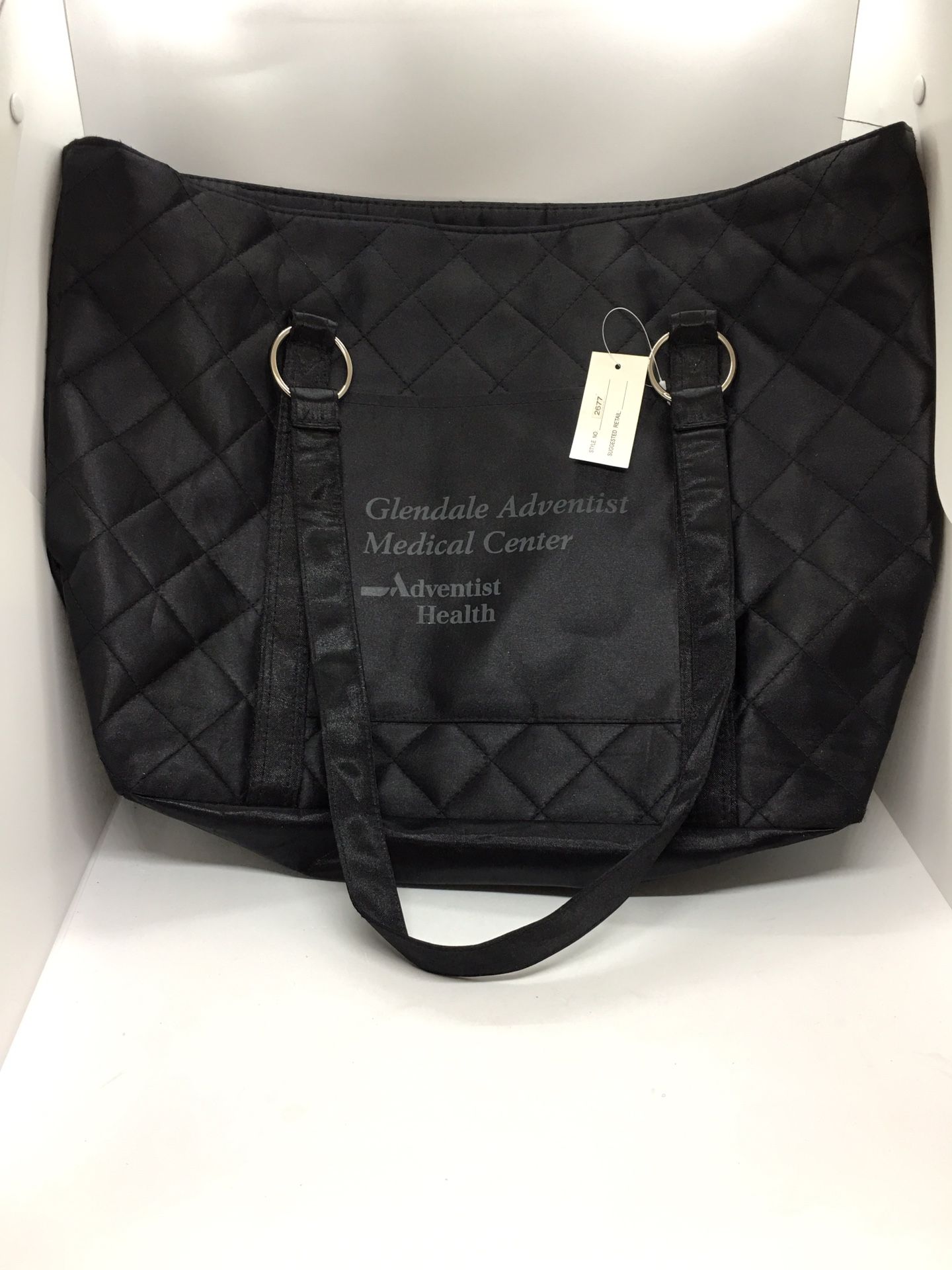 Travelwell Black Tote Work Shoulder Travel Computer Bag Glendale Adventist
