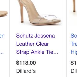 Women’s Heels Size 8.5 - New Condition 