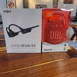 Bundle SHOKZ OpenRun SE and JBL Clip 4 Speaker