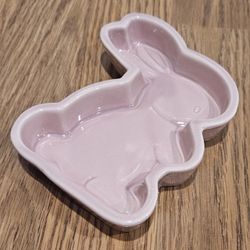 Pink Bunny Shaped Dish