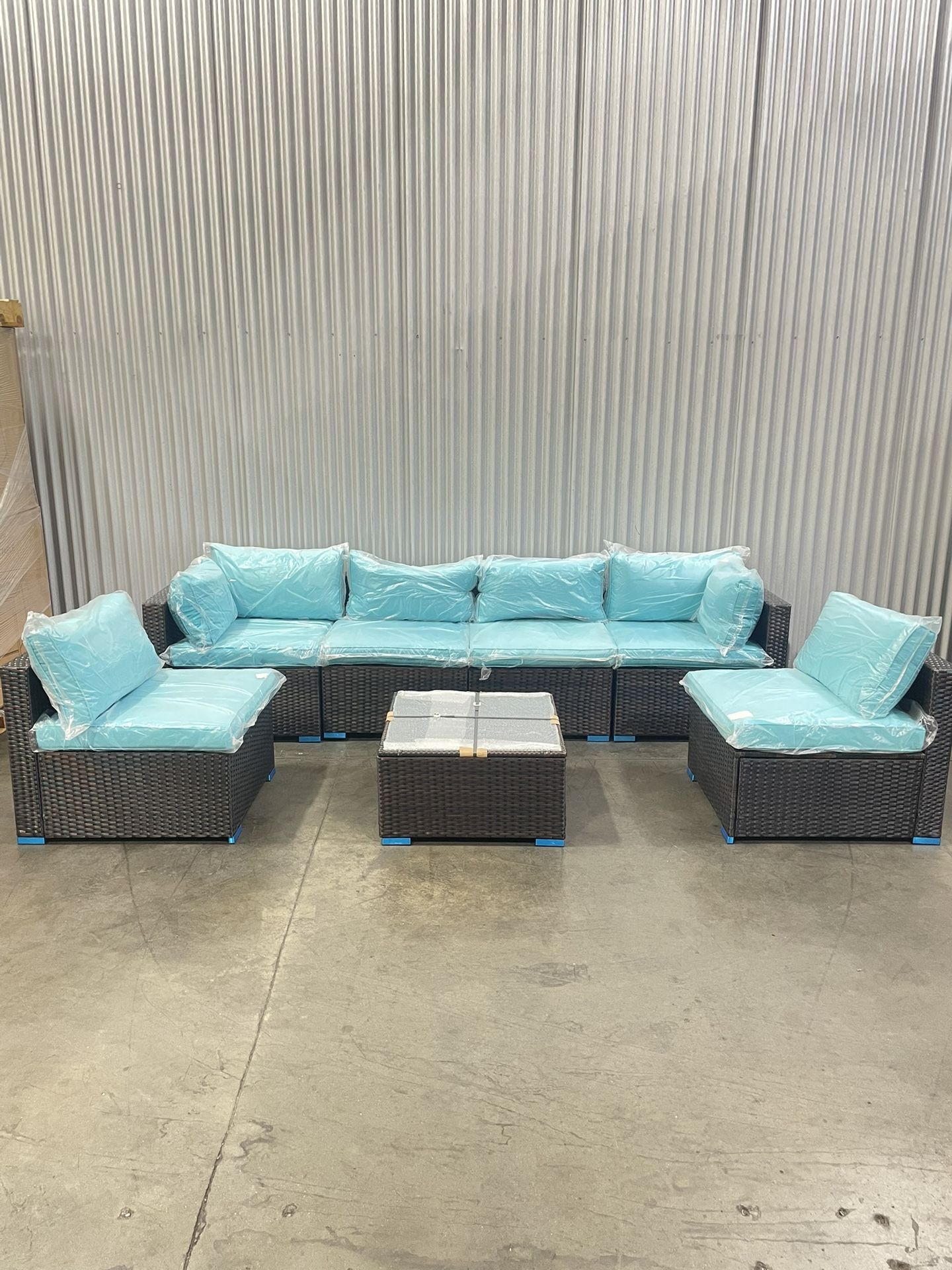 7pc Outdoor Patio Furniture Set