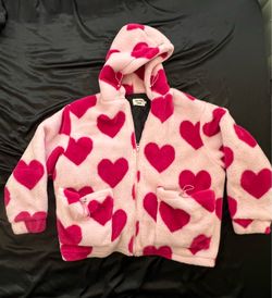 Aelfric Eden pink heart shaped jacket