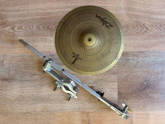 Zildjian 10in L80 Low Volume Crash Cymbal w/boom arm