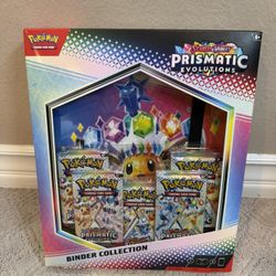 Pokemon Prismatic Evolutions Binder Collection