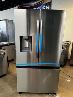 🔥OPEN BOX SAMSUNG 31CU.FT. FRENCH DOOR REFRIGERATOR–$1,300🔥