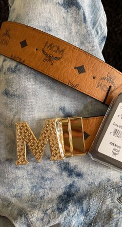 MCM Reversible Belt 1.75” In Visetos