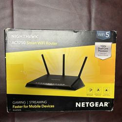 New Smart Wi-Fi Router - Nighthawk AC 1750