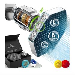 Filtered Shower Head Set