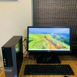 Desktop Package w/ Monitor, 32GB Ram, WiFi, Intel i5, Win 11 Pro, MS Office 2024