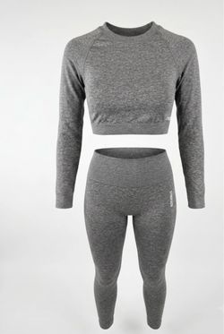 Gymshark Grey Seamless High-Waist Leggings