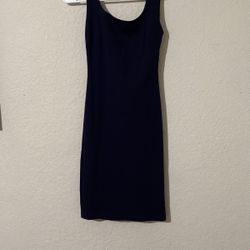 Navy Blue Dress