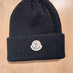 Black Moncler Beanie