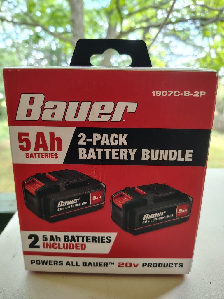 Bauer 2-Pack Battery Bundle