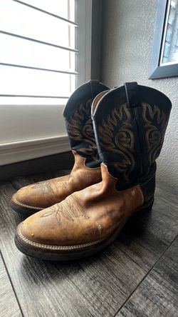 Men’s Justin Tekno Crepe Boots Size 12