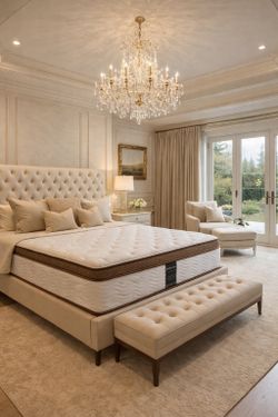 Queen 12” Mattress Queen 12” new in box hybrid luxury memory foam medium firm pocket spring