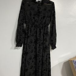 Women Black Dress S