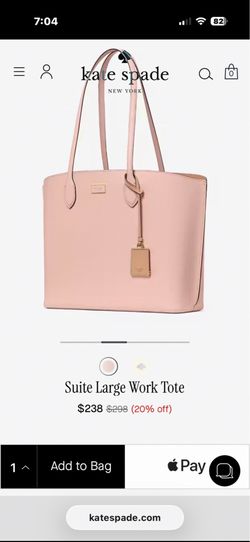 Kate ♠️ suit work tote