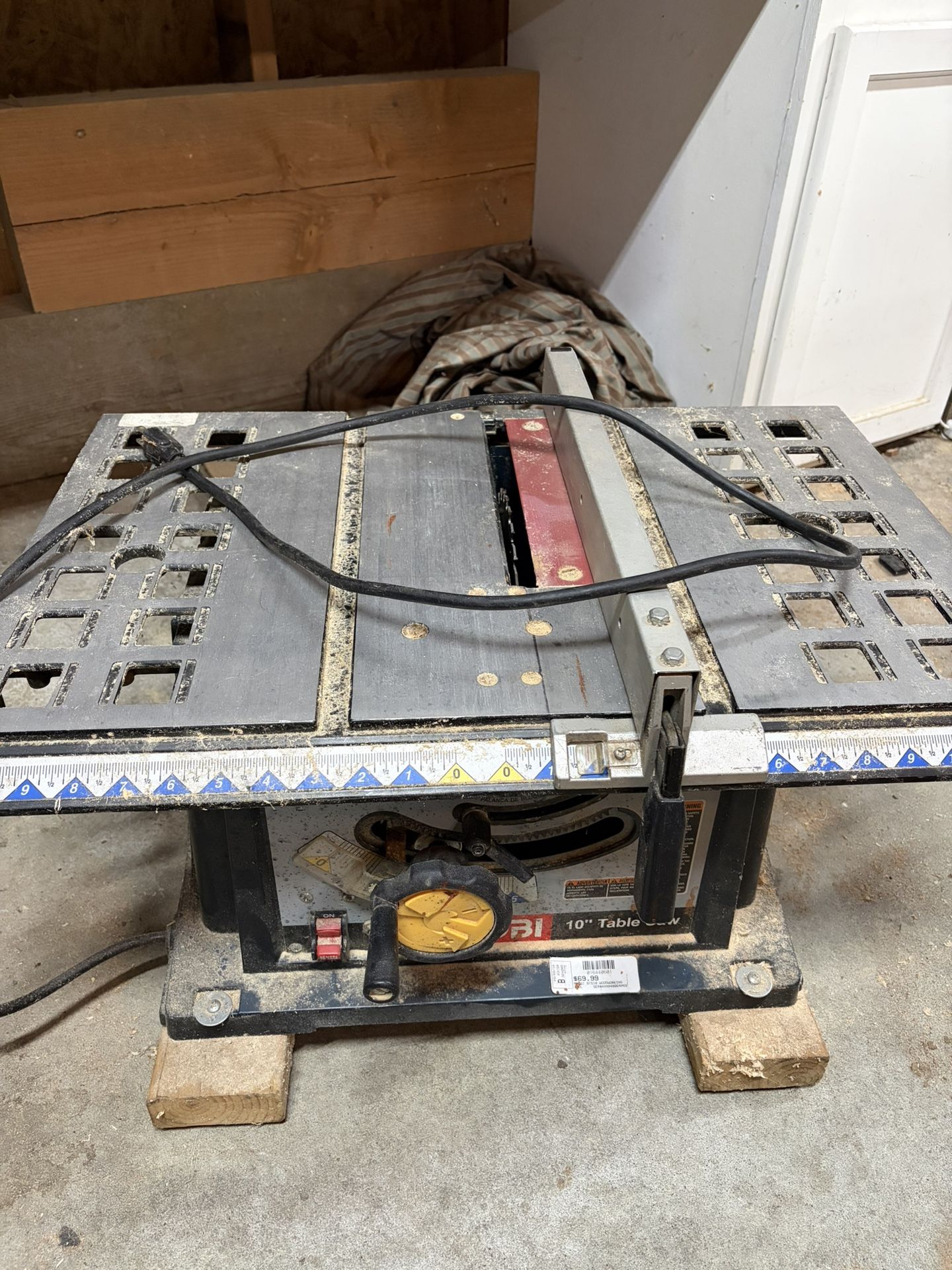 Ryobi 10” Table Saw