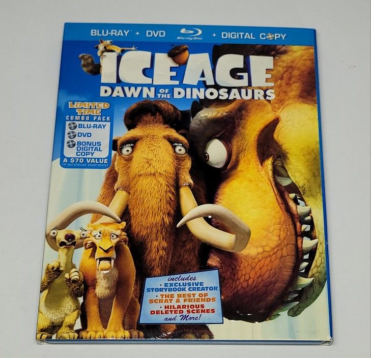 Ice Age: Dawn of the Dinosaurs (Blu-ray / DVD + Digital Copy) w/slipcover