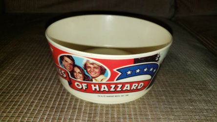 Dukes Of Hazzard Vintage Cereal Bowl 