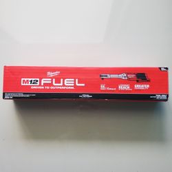 Milwaukee M12 FUEL 12V Lithium-Ion Brushless Cordless 3/8 in. Right Angle Impact Wrench (Tool-Only)