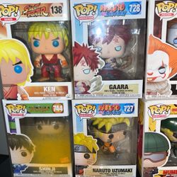 Funko Pops And Dodgers Bobble Heads 