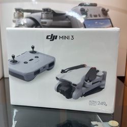 New DJI mini 3 drone