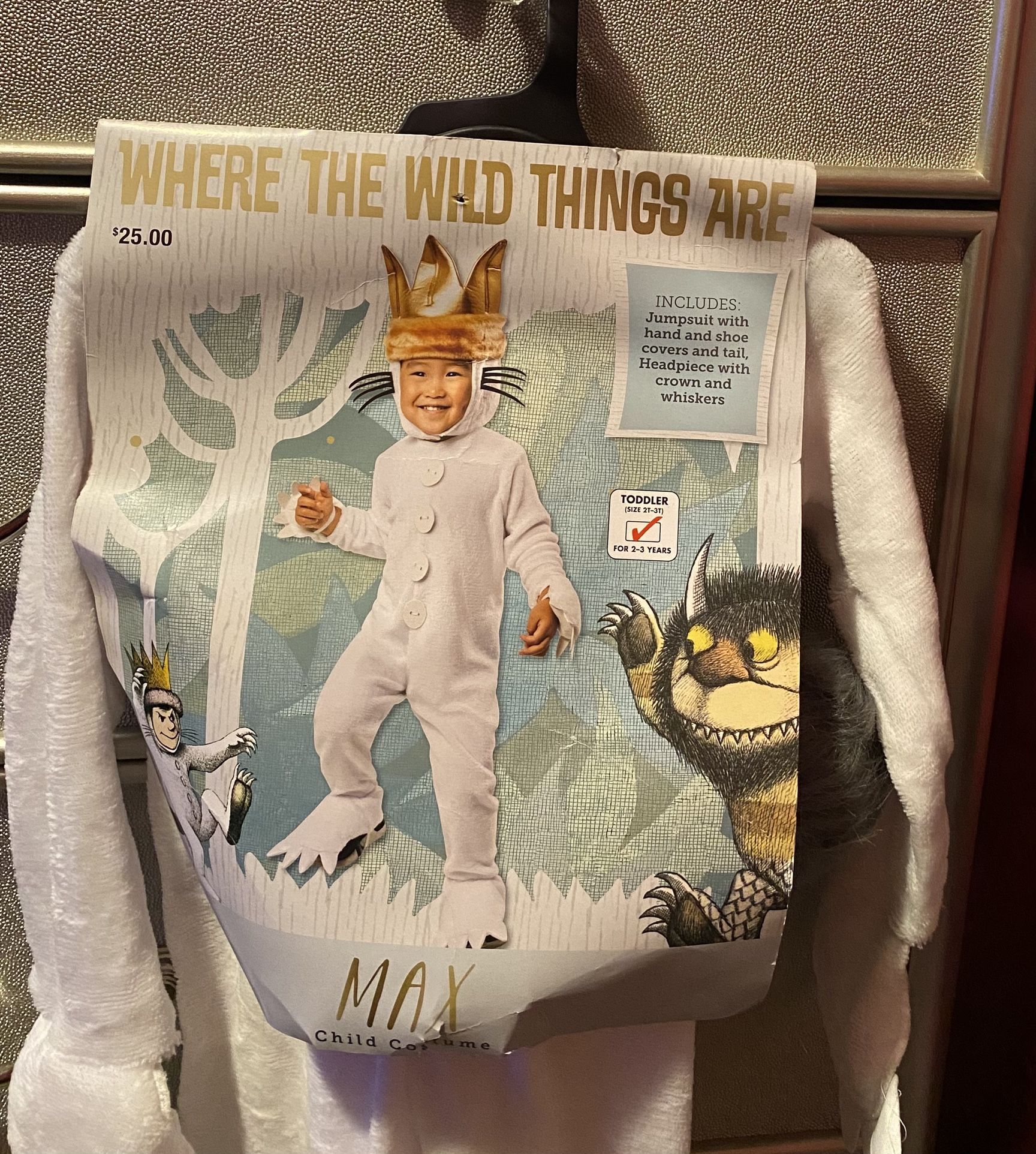 Where The Wild Things Are Halloween Costume 2T-3T 