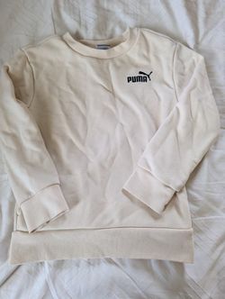 Creme Puma Sweater 