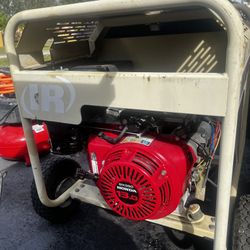 Ingersoll Rand generator powered by a Honda GX390 13 horsepower (HP) gas engine