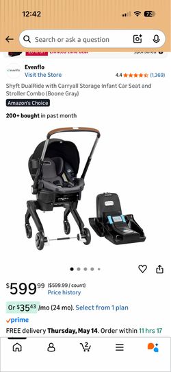 Evenflo Shyft Dualride