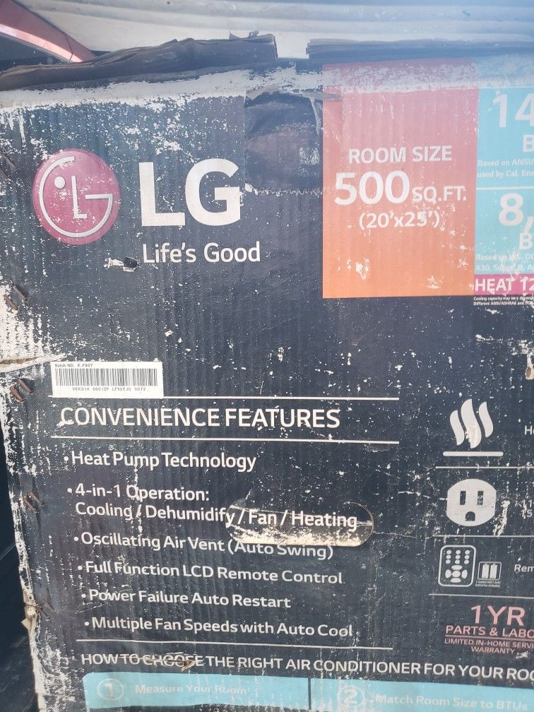 LG Portable Room Air Conditioning 