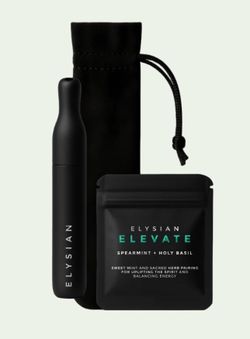 Elysian Wand Aromatherapy Inhaler & 100% Pure Oil Herbal Wick Blends !