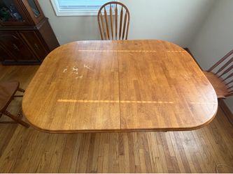 Extending Hardwood table