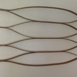 West Elm Modern Wall Decor - Unique Bent Wood Sculpture (Can Be Hung Horizontal Or Vertical)