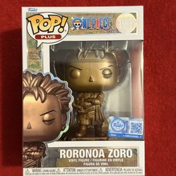 Funko Pop Plus Animation One Piece Roronoa Zoro Bronze #1901 with Hardstack
