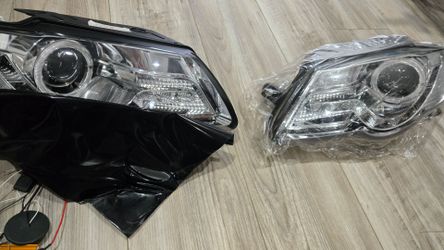 VW Passat aftermarket ligh wit LED STRIP