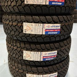 (4) - 265/70/17 Otani SA2100 All Terrain Tires