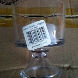 12 anchor Hocking company glass cups 