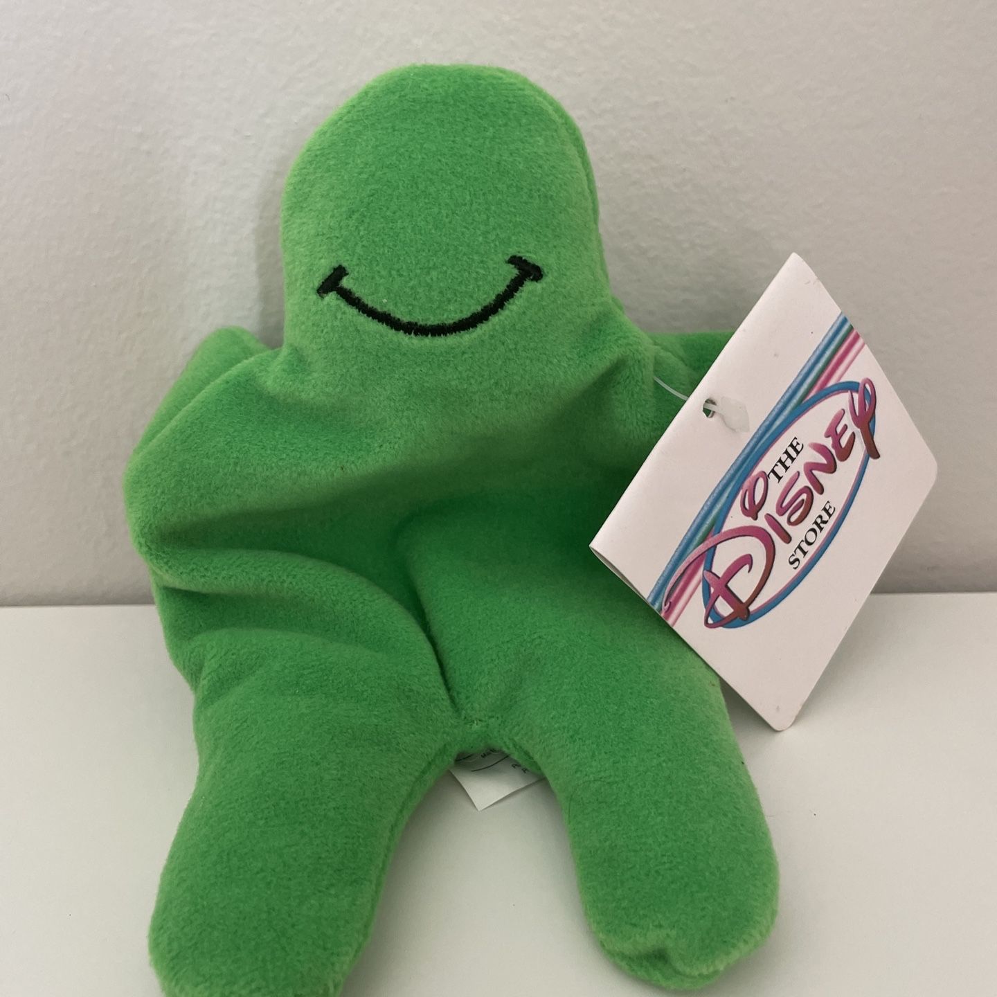 Disney Store Mini Bean Bag Flubber 7” Plush Soft Stuffed Toy New