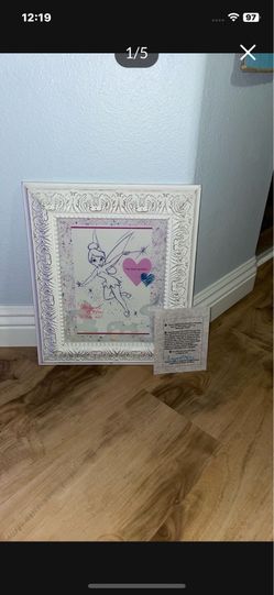 Signed Margaret Kelly Tinkerbell “You Touch My Heart” 🩷